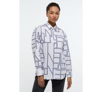 Hemdbluse ETERNA "OVERSIZE FIT", Damen, Gr. 36, navy, 100% Baumwolle, Blusen Hemdbluse, EASY IRON (bügelleicht) (10583230-36)