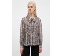 Hemdbluse ETERNA "OVERSIZE FIT", Damen, Gr. 40, grau, 100% Viskose, Blusen Hemdbluse (17693008-40)