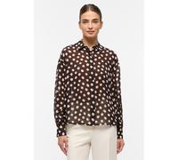 Hemdbluse ETERNA "OVERSIZE FIT", Damen, Gr. 42, braun, 100% Viskose, Blusen Hemdbluse (42603222-42)