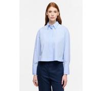 Hemdbluse ETERNA "OVERSIZE FIT", Damen, Gr. 44, blau (hellblau), 100% Baumwolle, Blusen Hemdbluse, EASY IRON (bügelleicht) (65691323-44)