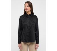 ETERNA Modern Classic Bluse schwarz, Einfarbig