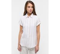 Hemdbluse ETERNA "REGULAR FIT", Damen, Gr. 38, beige (sand), 59% Baumwolle, 41% Leinen, Blusen Hemdbluse (33156849-38)