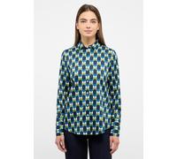 Hemdbluse ETERNA "REGULAR FIT", Damen, Gr. 40, grün, 100% Baumwolle, Blusen Hemdbluse (60691644-40)