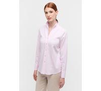 Hemdbluse in rosa strukturiert 40 rosa