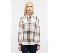 ETERNA Regular Fit Bluse beige, Kariert