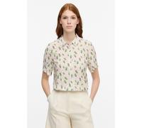 Hemdbluse ETERNA "REGULAR FIT", Damen, Gr. 42, grün (olive), 100% Viskose, Blusen Hemdbluse (91286325-42)