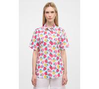 ETERNA - Bluse Leinen Kurzarm pink, 42/Kurzarm