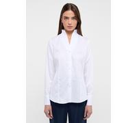 Hemdbluse ETERNA "REGULAR FIT", Damen, Gr. 48, weiß, 100% Baumwolle, Blusen Hemdbluse, EASY IRON (bügelleicht) (81862855-48) weiß
