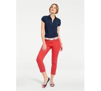 Hemdbluse HEINE, Damen, Gr. 40, blau (marine), 80% Viskose, 20% Baumwolle, unifarben, Blusen Hemdbluse (81105440-40) marine