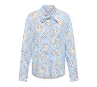 ETERNA - Bluse Viskose Langarm hellblau, 46/Langarm
