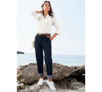 Hemdbluse INSPIRATIONEN, Damen, Gr. 42, ecru, 100% Baumwolle, unifarben, Blusen Hemdbluse (72522412-42) ecru