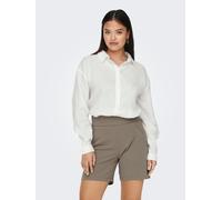 JDY Damen Musselin-Bluse JDYTheis Langarm 15271018 Cloud Dancer XL