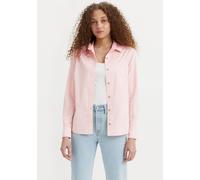Hemdbluse LEVI'S "The Classic", Damen, Gr. S (36), rosa (potpourri poplin), Web, Obermaterial: 100% Baumwolle, figurumspielend hüftlang, 1-Knopf-Manschette mit Schlitz, Blusen Hemdbluse, Kleine Logo-S