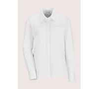 Hemdbluse MADELEINE "Bluse Lange Oversize-Bluse", Damen, Gr. 46, weiß, Obermaterial: 97% Baumwolle CO. 3% Elasthan EL., Blusen Hemdbluse (34253840-46) weiß