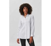 Hemdbluse MADELEINE "Hemd Hemd in A-Linie", Damen, Gr. 40, weiß, Obermaterial: 68% Baumwolle CO. 29% Polyamid PA. 3% Elasthan EL., Modern, normal, Blusen Hemdbluse (39473316-40) weiß