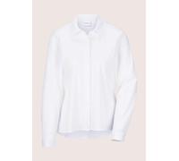 Hemdbluse MADELEINE "Hemdbluse Stilvolle Langarmbluse mit Klappkragen", Damen, Gr. 34, weiß, Obermaterial: 69% Baumwolle CO. 26% Polyamid PA. 5% Elasthan EL., Blusen Hemdbluse (11915352-34) weiß