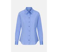 Hemdbluse mit Abnähern regular fit Blau 40 (60.080604-0014-40)