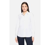 Hemdbluse mit Kragen Weiß Damen