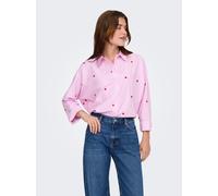 ONLY - ONLNEW LINA GRACE STR EMB SHIRT WVN NOOS Lilac Sachet - Gr. - XL