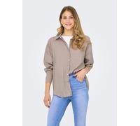 ONLY Hemd in Beige - Größe S | Damen Blusen