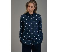 Hemdbluse Print Blau 42 (60.130171-0019-42)