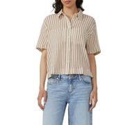 QS Baumwollbluse mit aufgesetzten Taschen Altrosa 42