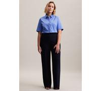 Seidensticker Damen Women Regular Shortsleeve Hemdbluse, Mittelblau(080605), 50 EU