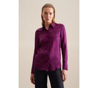 Hemdbluse SEIDENSTICKER "Schwarze Rose" Gr. 42, lila Damen Blusen (67333011-42) lila