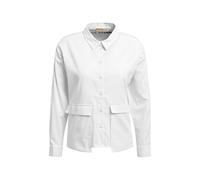 Smith and Soul Regular Fit Hemdbluse aus Baumwoll-Mix in Weiss, Größe L