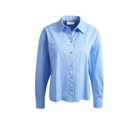 Hemdbluse SMITH & SOUL, Damen, Gr. XL, light blau, Web, Obermaterial: 70% Baumwolle, 27% Polyester, 3% Elasthan, unifarben, hüftlang, 2-Knopf-Manschette, Blusen Hemdbluse, mit 2-Knopf-Manschetten, Bau