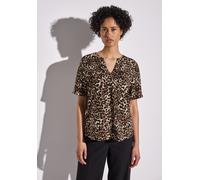 Street One Damen Bluse mit Leo-Muster