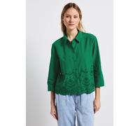 Street One Damen A345396 Hemdbluse mit Stickerei, Glowing Green, 44