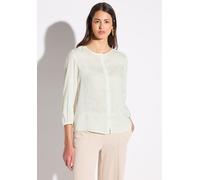 Street One Damen Rundhalsbluse aus Leinen