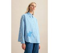 Hemdbluse Streifen Blau 36 (60.637811-0016-36)