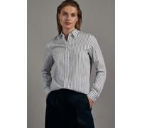 Hemdbluse Streifen Weiß 34 (60.130021-0001-34)