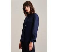 Hemdbluse Uni Blau 38 (60.191701-0019-38)