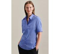 Hemdbluse Uni Blau 44 (60.080614-0014-44)