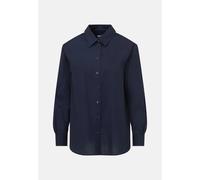 Hemdbluse Uni Blau 44 (60.133404-0019-44)