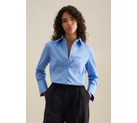 Hemdbluse Uni Blau 46 (60.636301-0013-46)