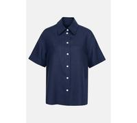 Hemdbluse Uni Blau 48 (60.137596-0018-48)