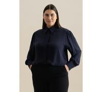 Hemdbluse Uni Blau 52 (60.736535-0018-52)