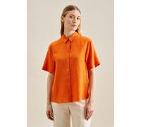 Hemdbluse Uni Orange 36 (60.136444-0068-36)
