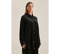Hemdbluse Uni Schwarz 38 (60.635072-0039-38)