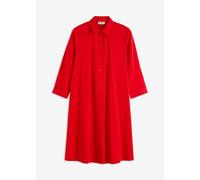 Hemdblusenkleid aus griffigem Popeline 48