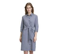 Betty & Co - Hemdblusenkleid dunkelblau/weiß - Gr. - 44