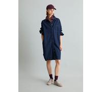 Marc O'Polo DENIM Figurumspielendes Jeanskleid aus Baumwoll-Viskose-Mix in Jeansblau, Größe XL