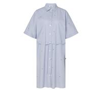 Hemdblusenkleid JOOP "Davinia", Damen, Gr. M, N-Gr, lt, pastel blau, Web, Obermaterial: 100% Baumwolle, regular fit ca. Mitte Knie, Kleider, Bindegürtel auf Taillenhöhe (37006163-M) lt, pastel blau