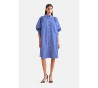 Hemdblusenkleid mit 3/4 Arm Blau 40 (60.852553-0016-40)