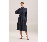 Hemdblusenkleid mit Tupfenprint Blau 40 (60.850144-0019-40)