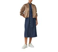 Midi-Hemdblusenkleid aus Lyocell mit Bindegürtel 40 blau 2177413.57Y2.40